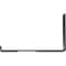 Ekena Millwork Steel Hanging Shelf Bracket, Antiqued Pewter 2"W x 12"D x 7"H BKTM02X12X07HSAPW - alternate 2
